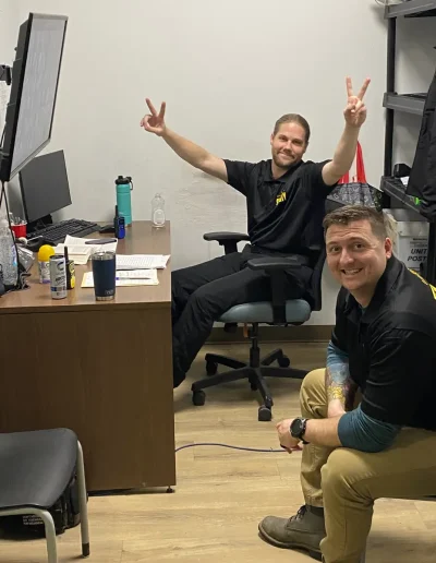 security guards in office