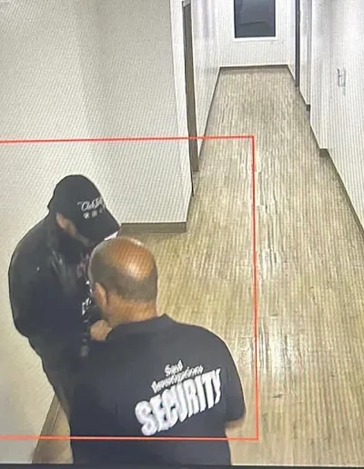 security guards on cam